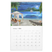 TROPISCHE PARADISEILANDEN KALENDER (Jan 2026)