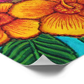 Tropische Pareltjes Poster-Print Poster (Hoek)