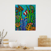 Tropische Pareltjes van Lisa Lorenz Poster (Keuken)