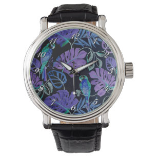 Tropische parrot Paradise Wrist Watch Horloge