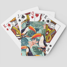 Tropische Parrot Yoga Mat Pokerkaarten