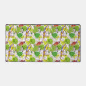 Tropische parrots bureaumat (Voorkant)