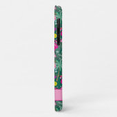 🤩 Tropische partij met pickleball, aangepaste tek Case-Mate iPhone Case (Achterkant/links)