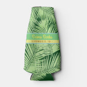 tropische partij palm verlaat douane flesjeskoeler (Voorkant)