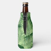 tropische partij palm verlaat douane flesjeskoeler (Fles Achterkant)