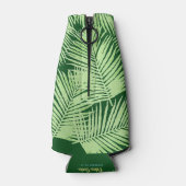 tropische partij palm verlaat douane flesjeskoeler (Achterkant)