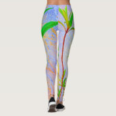 Tropische pasta leggings (Achterkant)