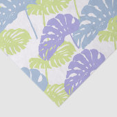 Tropische pasta Monstera Leaf Tissuepapier (Detail)
