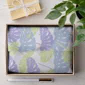 Tropische pasta Monstera Leaf Tissuepapier (Geschenk)
