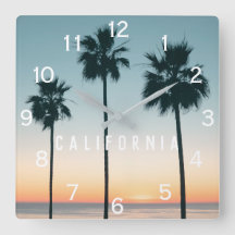 Tropische pasta ombre Blauwgroen Oranje palmboom -