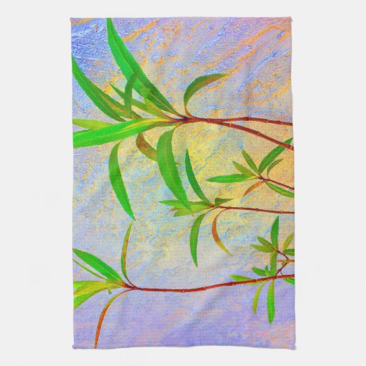 Tropische pasta theedoek (Verticaal)