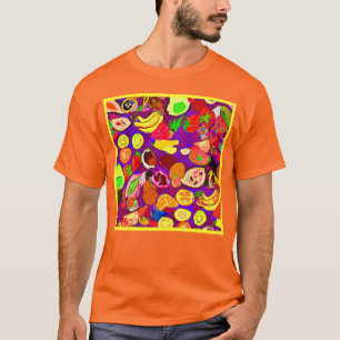 Tropische patronen schilderende kunst. Nu kopen T-shirt