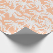 Tropische Peach Fuzz Pantone Kleur van het Jaar 20 Cadeaupapier (Hoek)