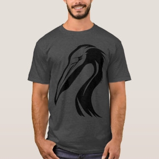 Tropische pelikaan watervogel met boze ogen  t-shirt