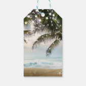 Tropische pelmoessoorten in de Oostzee Cadeaulabel (Achterkant)