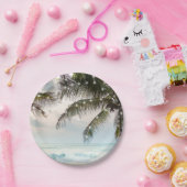 Tropische pelmoessoorten in de Oostzee Papieren Bordje (Feest)