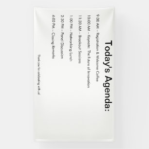 Tropische Persoonlijke Evenementendecoratie Spandoek