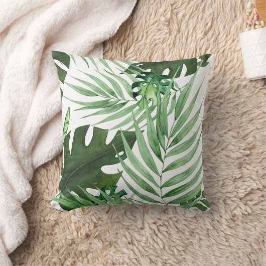 Tropische Pflanzen Natur Kussen (Deken)
