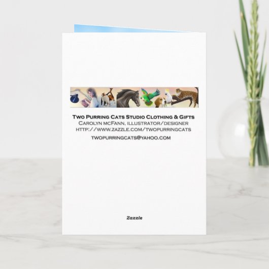 Tropische Phalaenopsis Orchidee Bloemen Verjaardag Kaart (Achterkant)