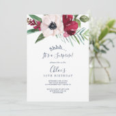 Tropische piekverrassingspartij kaart (Staand voorkant)