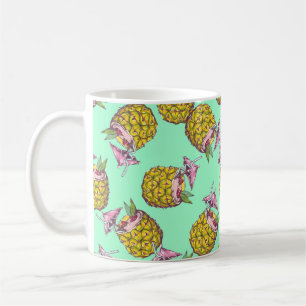 Tropische Piña Colada Patroon – Verfrissende zomer Koffiemok