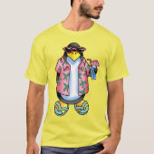 Tropische pinguïn t-shirt (Voorkant)