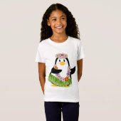Tropische pinguïn t-shirt (Voorkant volledig)