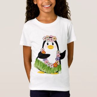Tropische pinguïn t-shirt