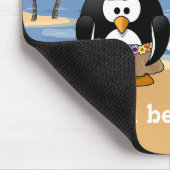 Tropische pinguïns Couple Hula Pirate Island Beach Muismat (Hoek)