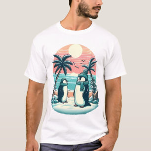 Tropische Pinguïns – Wintervakantie Sfeer T-shirt