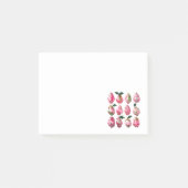 Tropische Pitaya Waterverf kunst Post-it® Notes (Voorkant)