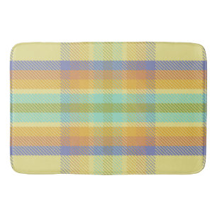 Tropische Plaid HTS Badmat