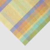 Tropische Plaid HTS Tissuepapier (Detail)