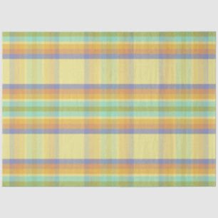 Tropische Plaid HTS Tissuepapier