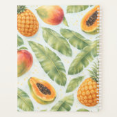 Tropische Planner – Ananas, Mango & Papaja  (Achterkant)