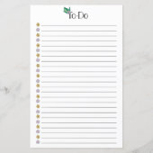 Tropische planner op lijst maken (Achterkant)