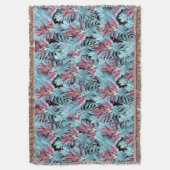 Tropische planten 1 . deken (Voorkant Verticaal)