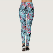 Tropische planten 1 . leggings (Achterkant)