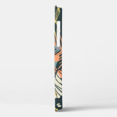 Tropische planten: abstract kunstpatroon. Case-Mate iPhone case (Achterkant / Links)
