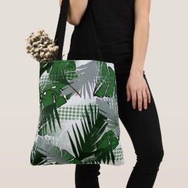 Tropische Planten, Botanische Print Winkel / Stran Tote Bag