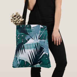 Tropische Planten, Botanische Print Winkel / Stran Tote Bag