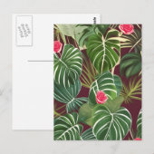 Tropische Planten Briefkaart (Voorkant / Achterkant)