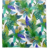 Tropische Planten Douchegordijn (Voorkant)