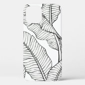 Tropische planten en bloemen naadloos. Jung Case-Mate iPhone Case (Achterkant)