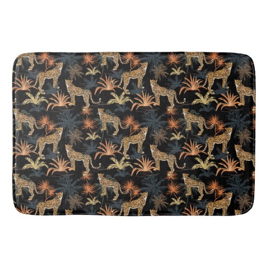 Tropische Planten en kasten Badmat (Voorkant)