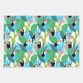 Tropische Planten Inpakpapier Vel (Voorkant)