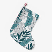 Tropische Planten laat behang achter. Kleine Kerstsok (Voorkant (Hangend))