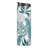 Tropische Planten laat  behang achter. Thermosbeker (Geroteerd rechts)