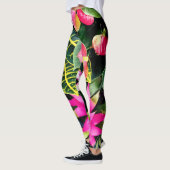 Tropische planten leggings (Links)