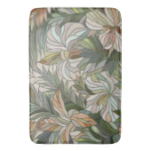 Tropische planten Mozaïek Digitale Kunst Badmat (Voorkant Verticaal)